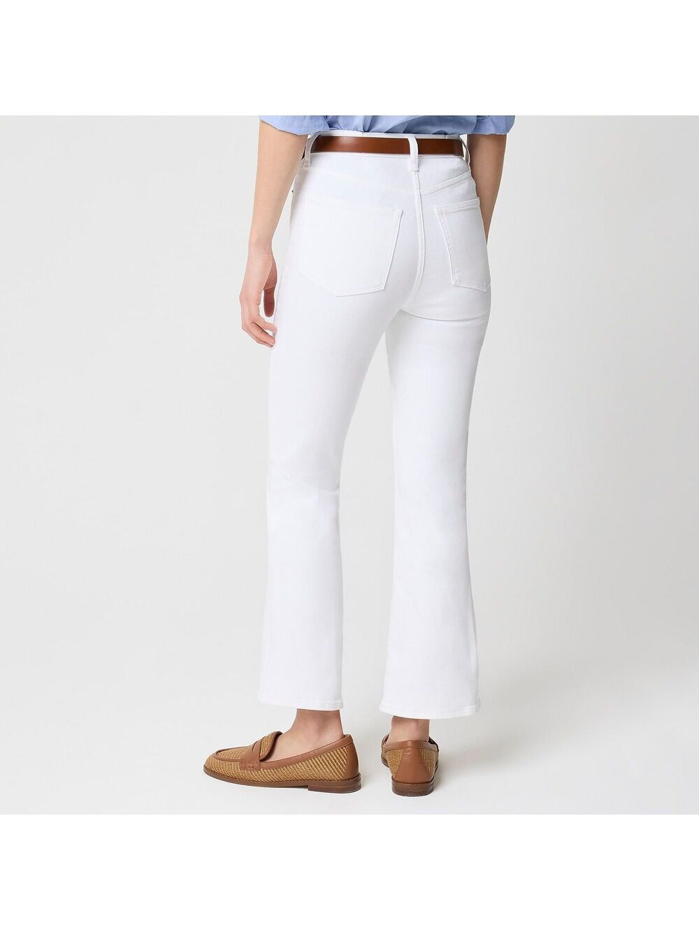 NWT J Crew Factory Petite Ankle Flare Jean - Size 34 Petite - MSRP $138 - Picture 3 of 4